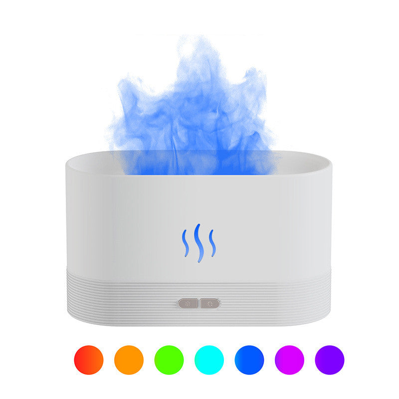 Flame Aroma Diffuser with Mist Humidifier &amp; Auto Shut-Off