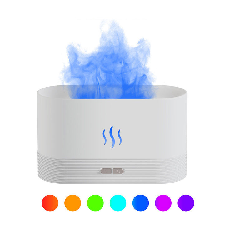 Flame Aroma Diffuser with Mist Humidifier &amp; Auto Shut-Off