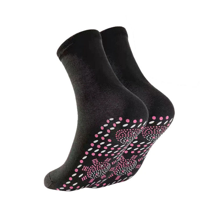 Warmfell™ Self-Warming Tourmaline Acupressure Socks, 2 Pairs