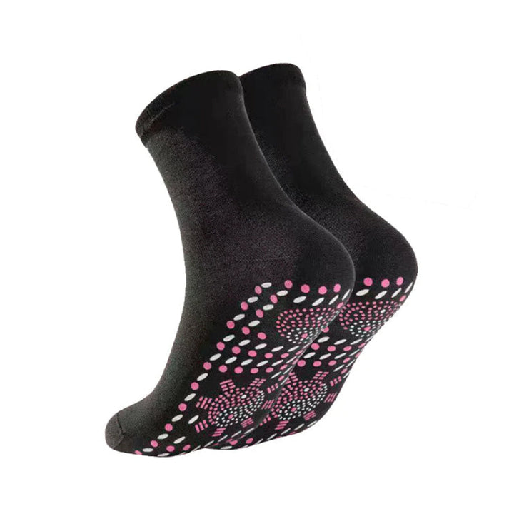 Warmfell™ Self-Warming Tourmaline Acupressure Socks, 2 Pairs