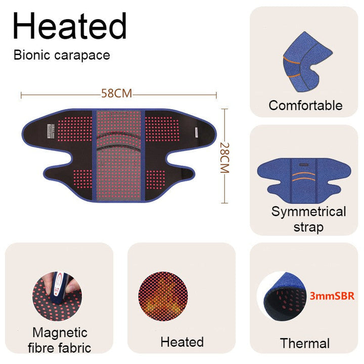 Warmfell™ Thermal Knee Warmers with Fleece Lining and Shell Design