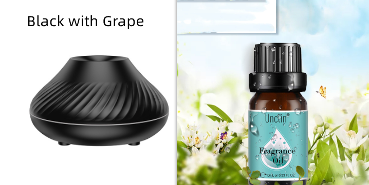 Volcanic Flame Aroma Diffuser Essential Oil Lamp, 130ml USB