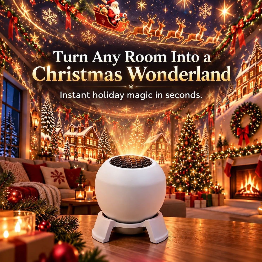 Christmas Projector Light – Magical Festive Patterns on Walls & Ceiling