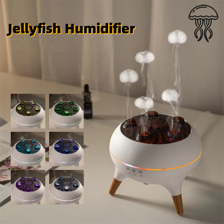 Jellyfish Ultrasonic Humidifier With Remote And Timing Function