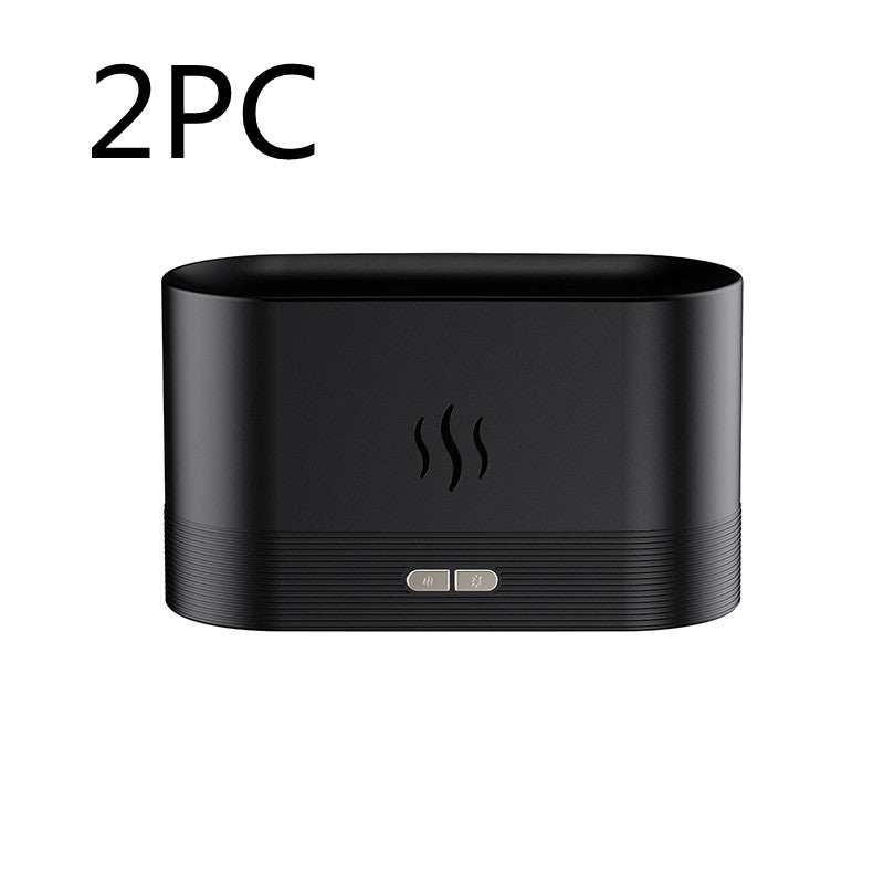 Flame Aroma Diffuser with Mist Humidifier &amp; Auto Shut-Off