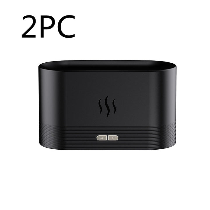 Flame Aroma Diffuser with Mist Humidifier &amp; Auto Shut-Off
