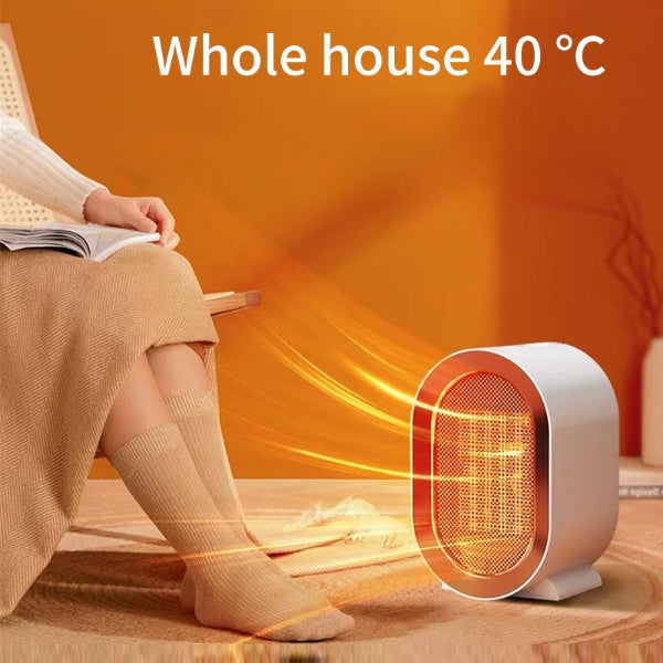 Mini Desk Heater – Portable Ceramic Fan Heater