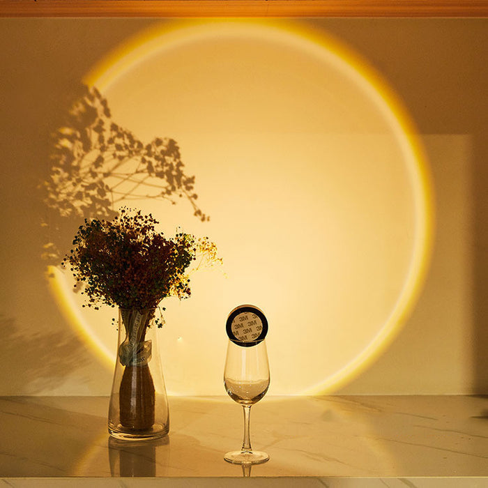 Warmfell Wireless stick-on sunset light for walls and cupboards