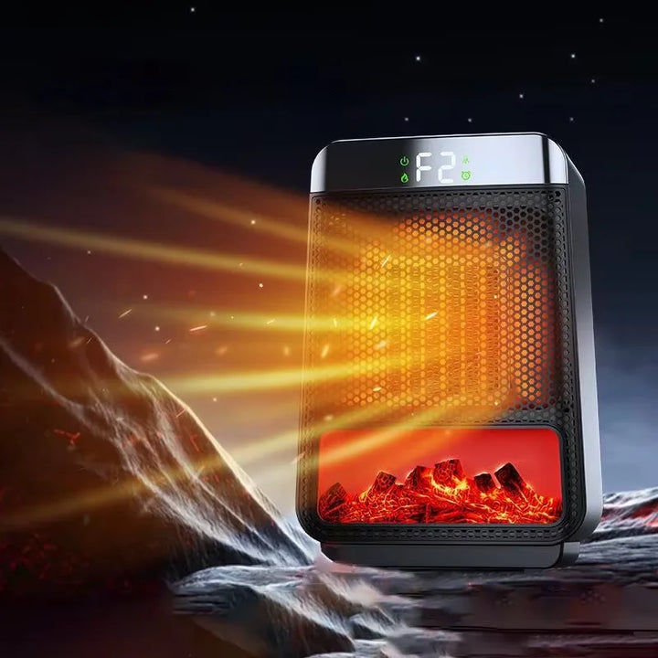 Warmfell™ Mini 1500W Ceramic Fan Heater with Portable Lightweight Build
