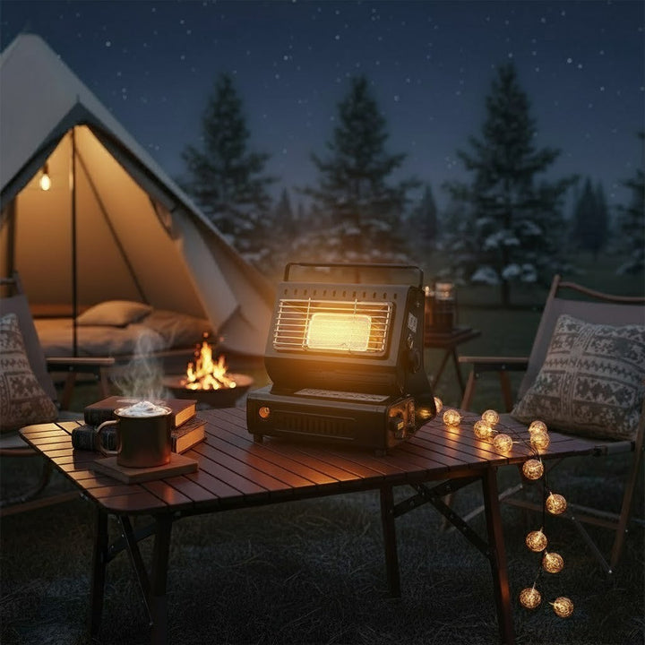 Warmfell™ Gas Camping Heater Stove for Outdoor Warmth