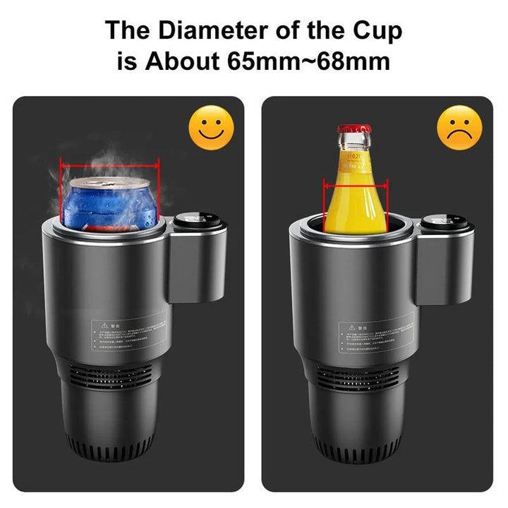 Warmfell™ 2-in-1 Car Cup Cooler and Warmer With 12V Plug