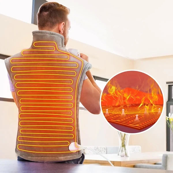 Warmfell™ Neck & Back Heating Pad with 10 Heat Settings