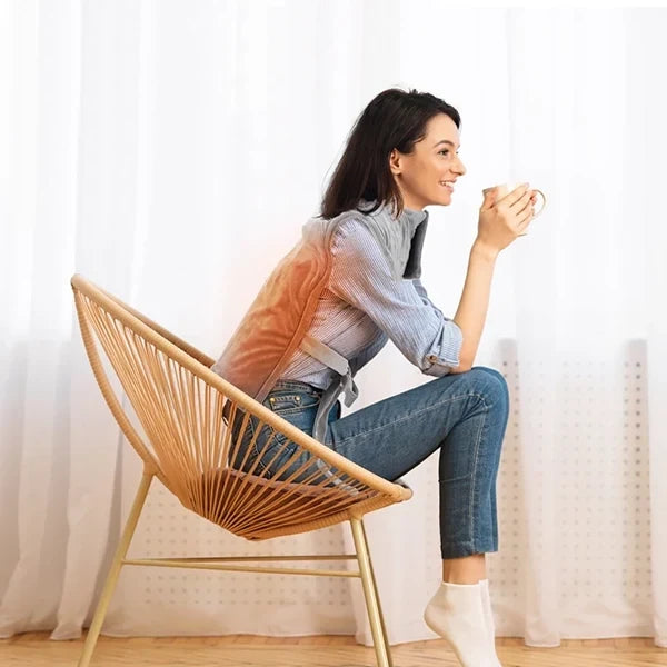 Warmfell™ Neck &amp; Back Heating Pad with 10 Heat Settings