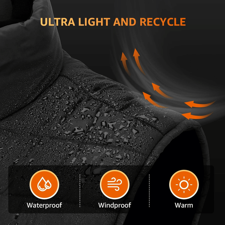 Warmfell™ Lightweight Heated Gilet with 3 Heat Modes