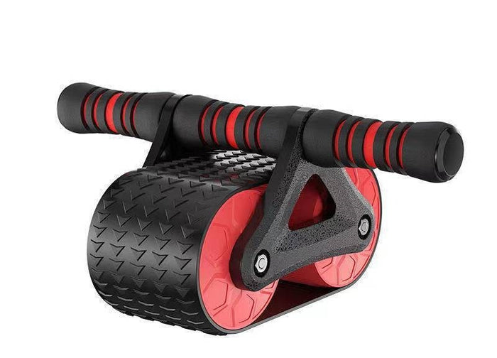 Warmfell Double ab roller with auto rebound and knee pad