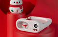 TV shaped mug warmer with unicorn figure