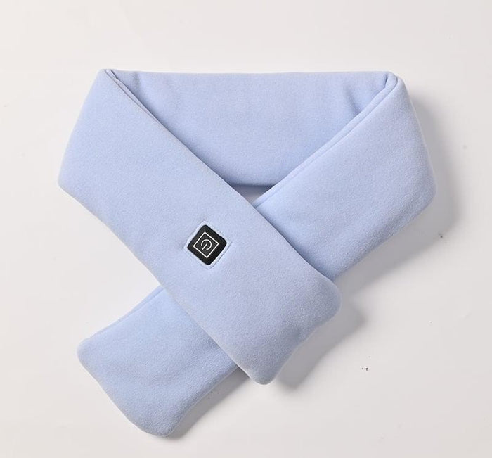 Warmfell USB Heated Scarf in Mink Fleece with 3 Heat Levels