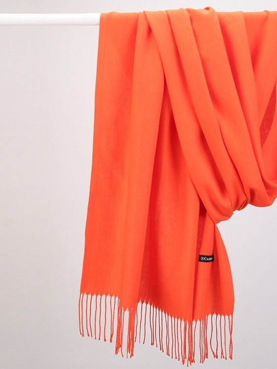 Warmfell Fringed Cashmere Feel Scarf in 18 Colours