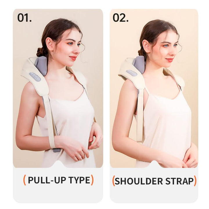 Warmfell™ Heated Shiatsu Neck Massager with Remote Control
