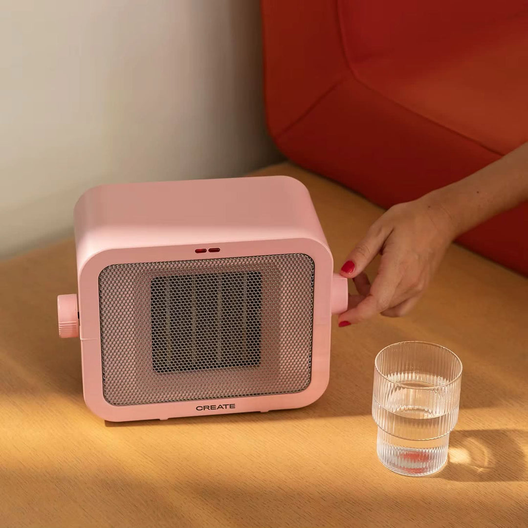 Warmfell™ Pastel 1500W Ceramic Heater, Light and Portable
