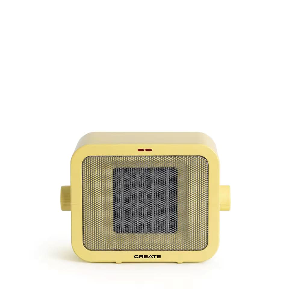 Warmfell™ Pastel 1500W Ceramic Heater, Light and Portable