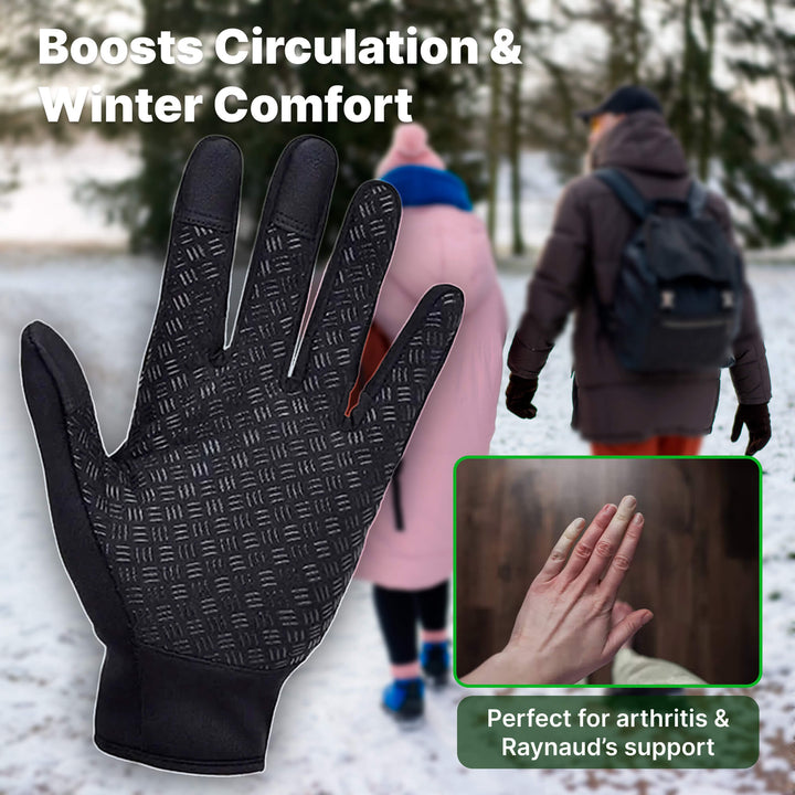 Warmfell™ Windproof Thermal Gloves with Touchscreen Fingertips
