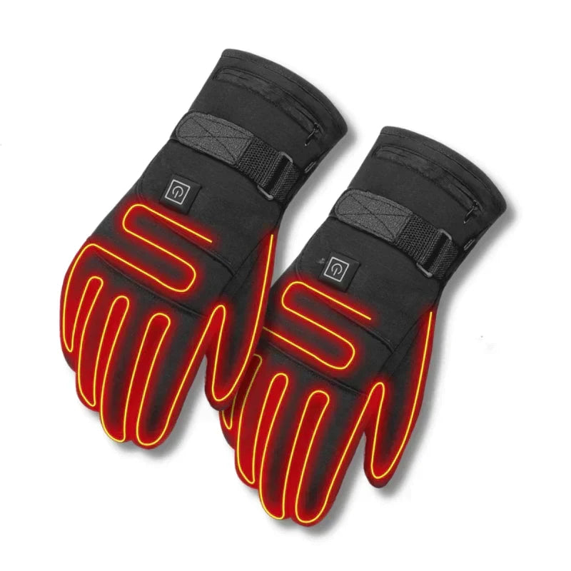 Warmfell™ Waterproof Unisex Heated Gloves with 3 Levels and Touchscreen