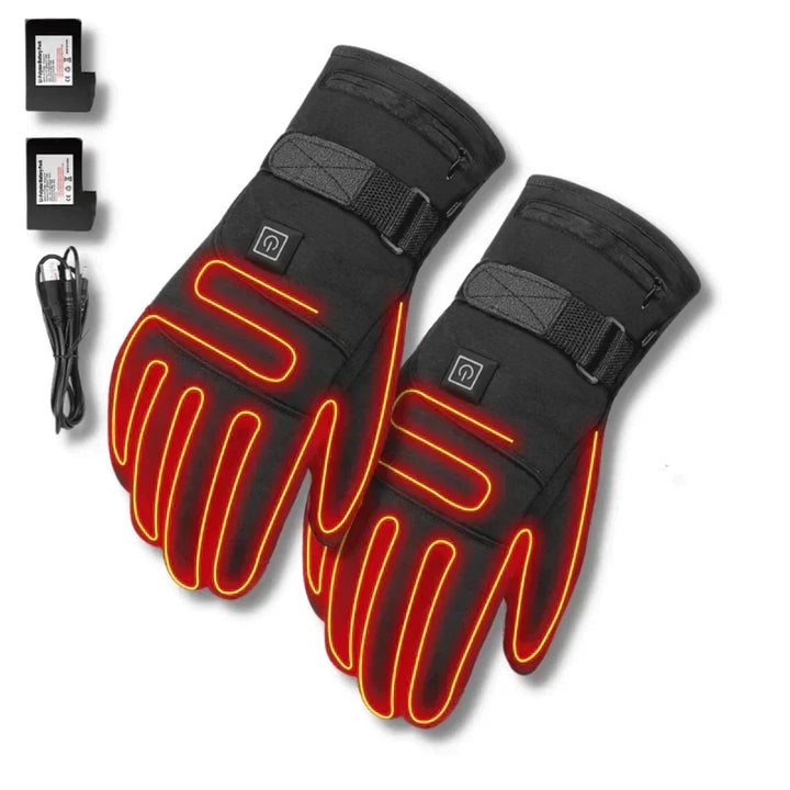 Warmfell™ Waterproof Unisex Heated Gloves with 3 Levels and Touchscreen