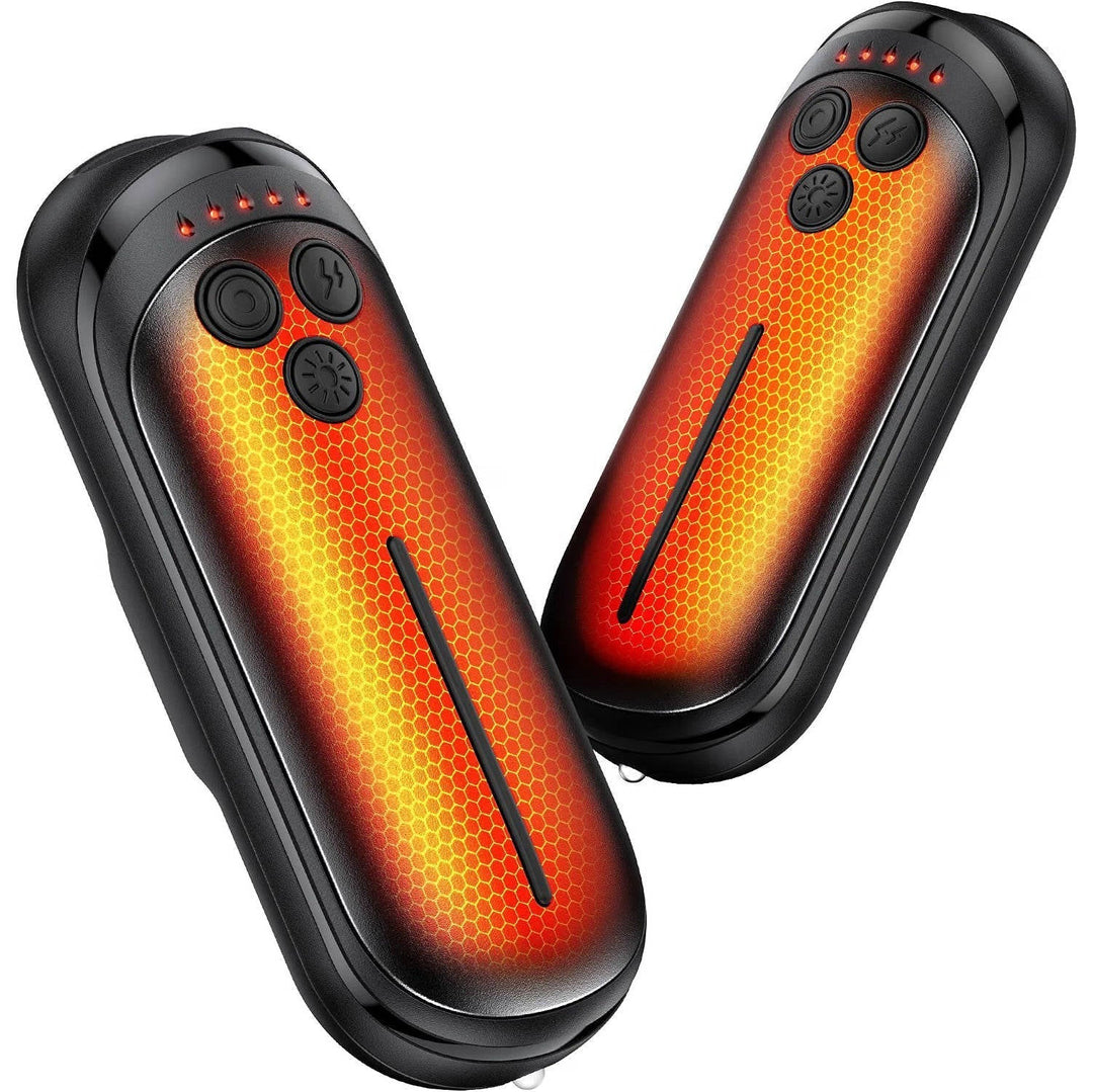 Warmfell™ Electric Hand Warmers Set of 2, 6000 mAh Battery