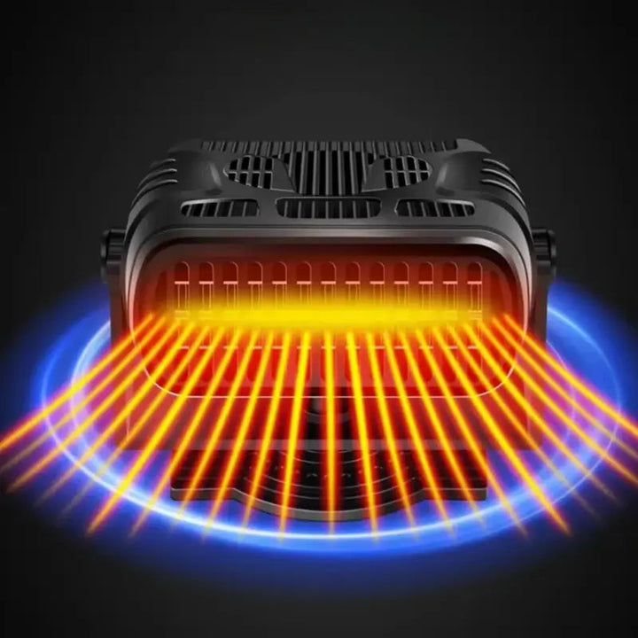 Warmfell™ 2-in-1 Car Heater and Cooler, 12V, Adjustable Airflow