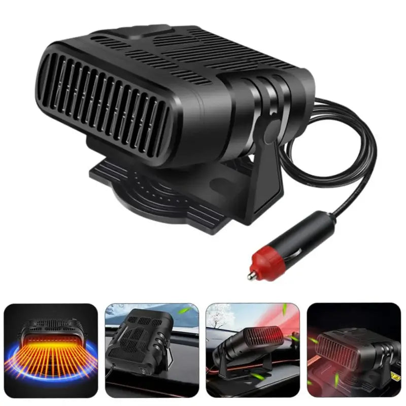 Warmfell™ 2-in-1 Car Heater and Cooler, 12V, Adjustable Airflow