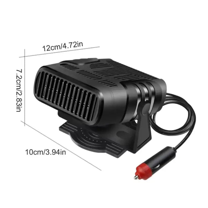 Warmfell™ 2-in-1 Car Heater and Cooler, 12V, Adjustable Airflow