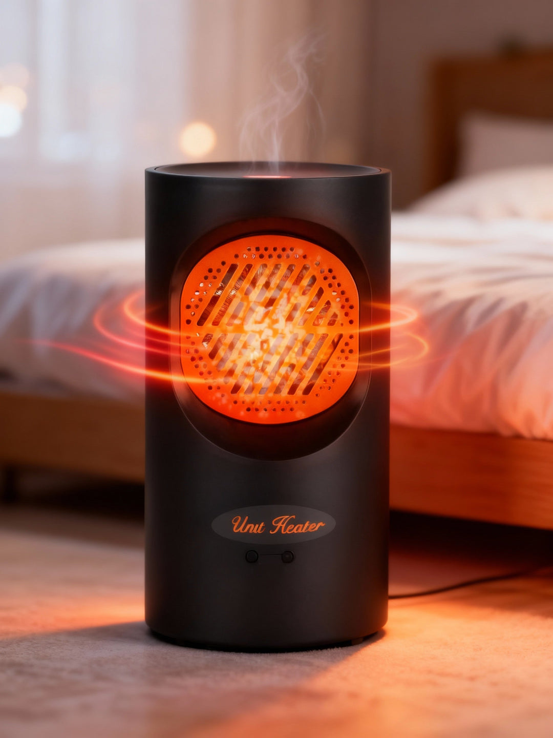 Warmfell™ Quiet 300W Mini Fan Heater for Your Desk