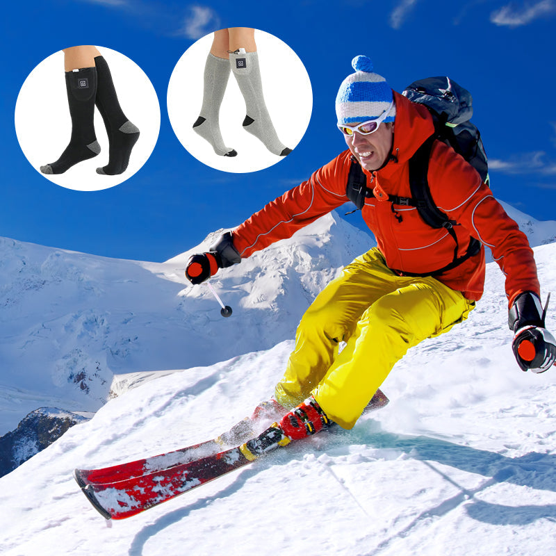Warmfell™ Rechargeable Heated Socks with Up to 8 Hours of Adjustable Warmth