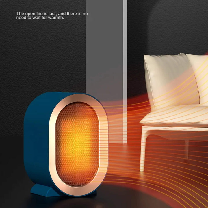 Warmfell™ PTC Ceramic Fan Heater with Tip-Over Switch