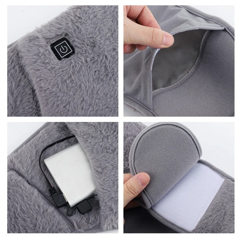 Warmfell™ USB Heated Waist Belt and Hand Warmer, 3 Heat Levels