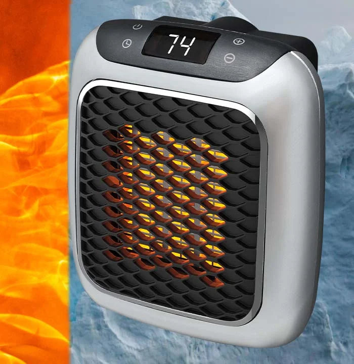 Warmfell™ Quiet Portable Heater with Timer for Rooms up to 32.5 m²