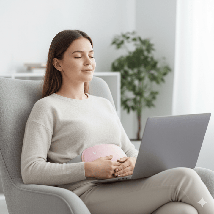 Warmfell™ Rechargeable Heated Belly Wrap with Vibration