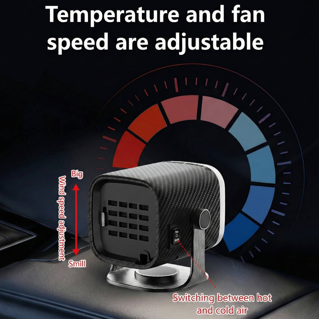 Warmfell™ 12V/24V Ceramic Car Heater &amp; Windscreen Defroster