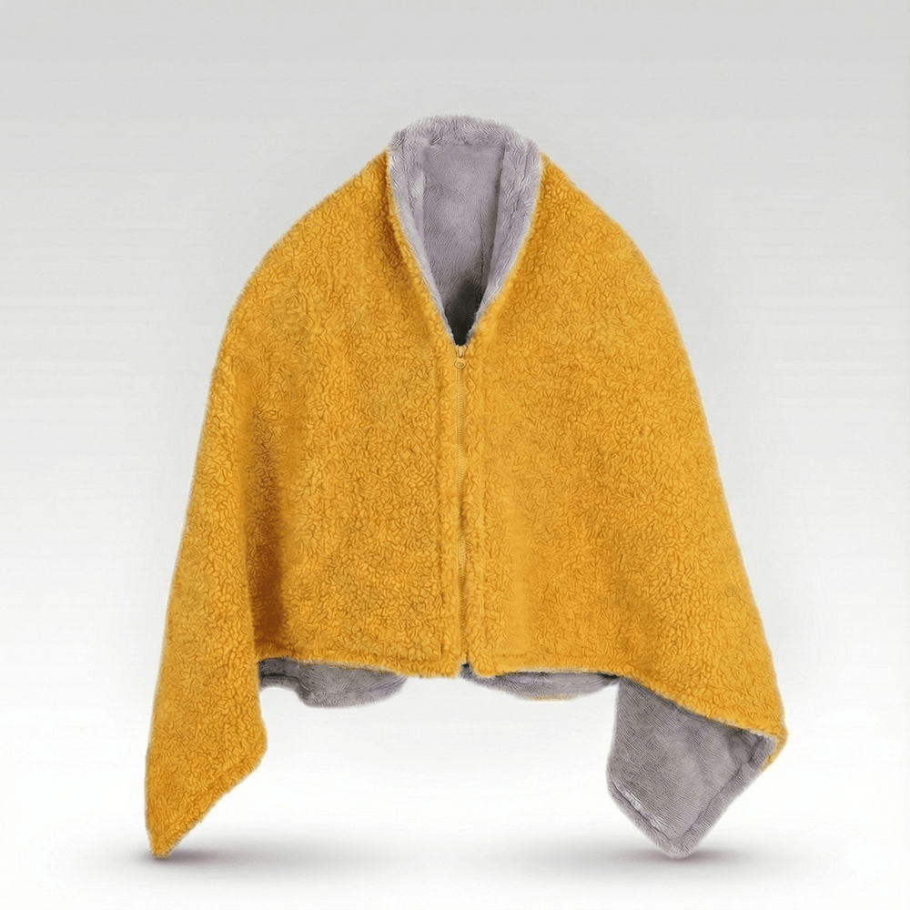 Warmfell™ Sherpa Heated Throw Blanket with 3 Heat Levels