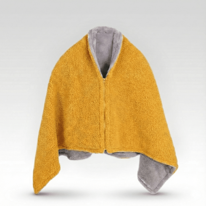 Warmfell™ Sherpa Heated Throw Blanket with 3 Heat Levels