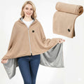 Warmfell™ Heated Shawl Wrap with 8 Warming Zones