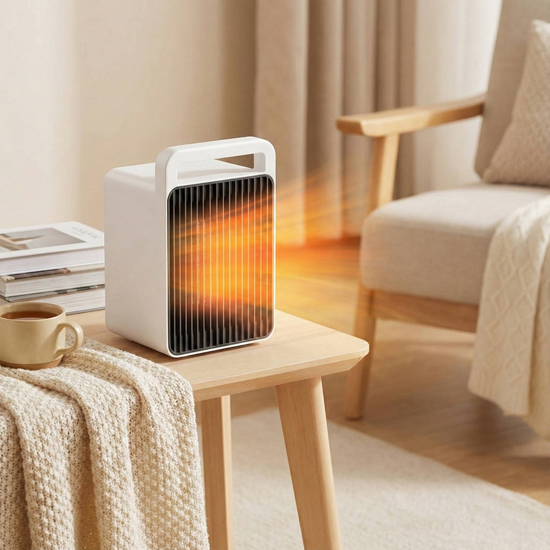 Warmfell™ Compact 600W Fan Heater with Two Heat Settings