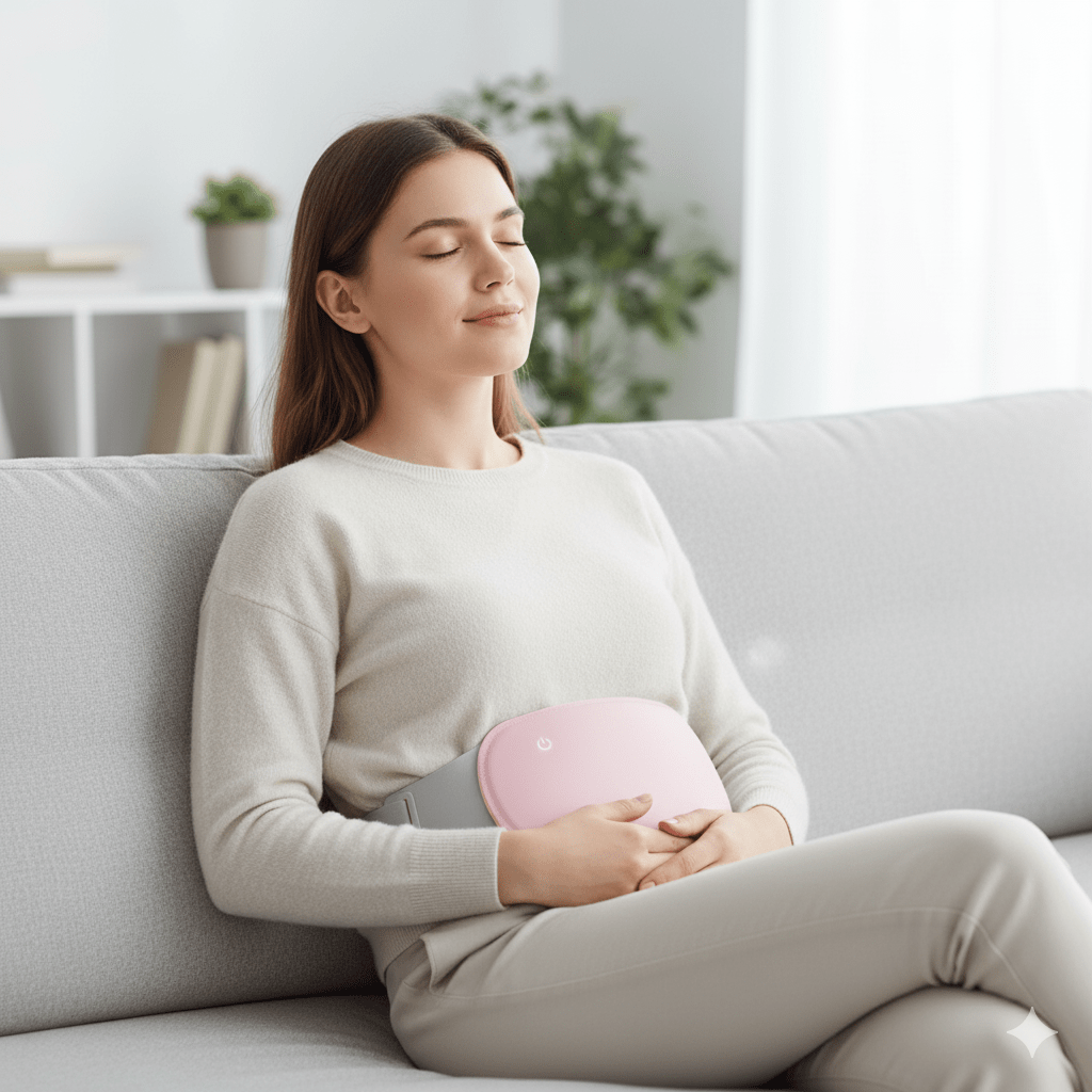 Warmfell™ Rechargeable Heated Belly Wrap with Vibration
