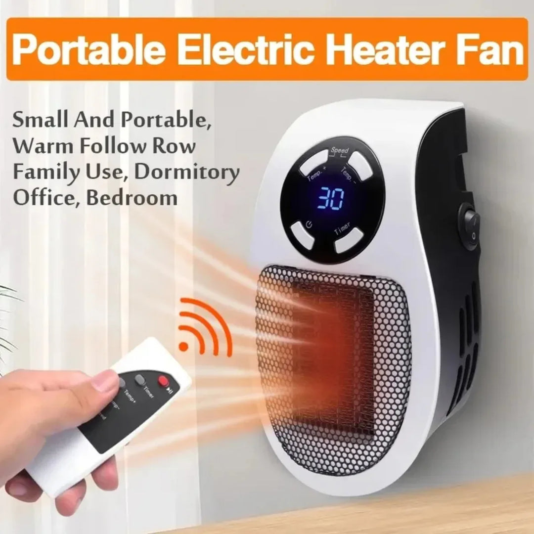 Warmfell™ Safe Portable Room Heater with Overheat Shut-Off