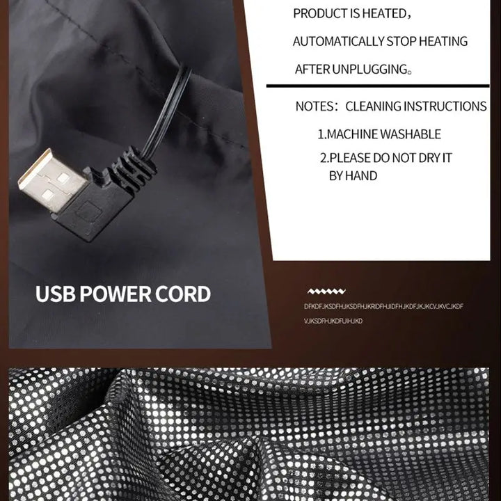 Warmfell™ Graphene Heated Softshell Jacket with 9 Heating Zones