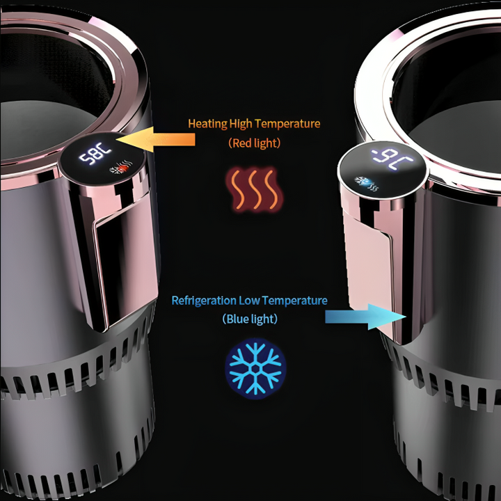 Warmfell™ Portable Drink Cooler and Warmer for Hot or Cold in Minutes