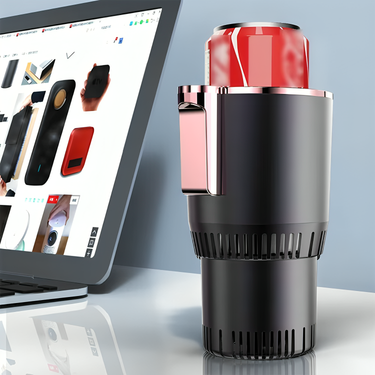 Warmfell™ Portable Drink Cooler and Warmer for Hot or Cold in Minutes