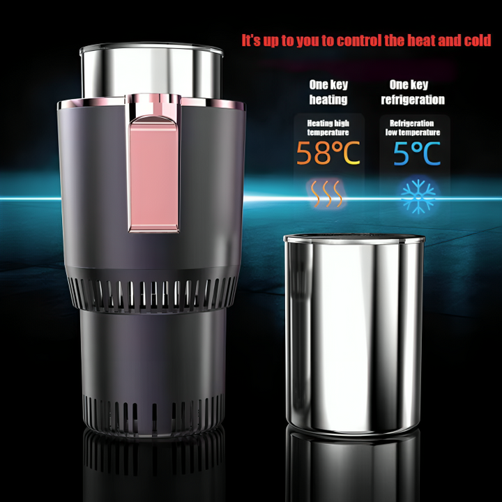 Warmfell™ Portable Drink Cooler and Warmer for Hot or Cold in Minutes