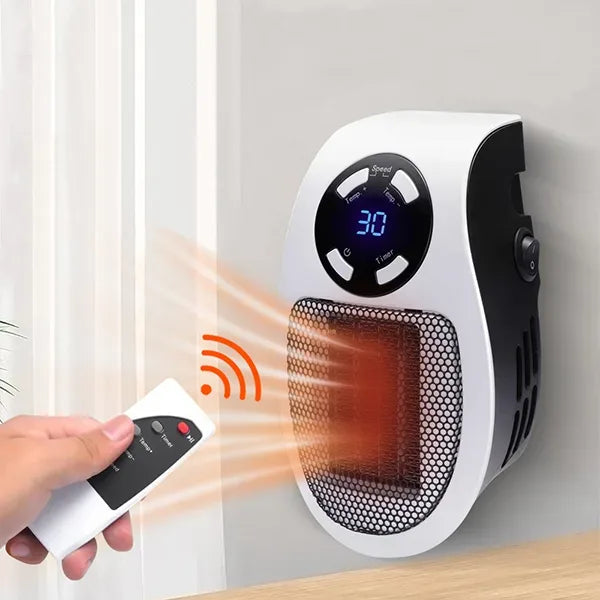 Warmfell™ Compact Room Heater with Remote and LED Display